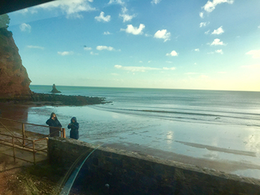 Train View Truro to Paddinton 